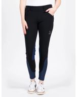 AP Hassinger Women's Black Magic Knee Patch Side Zip Breech
