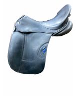 Consignment Dressage Hennig Euro American 18" Saddle - 2C-D22088