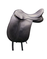 Consignment Dressage Frank Baines Elegance 17.5" Saddle - 2C-D22091