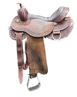 Consignment Western Stacy Westfall Shooter 16" Saddle - 2C-W10094