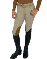 Tailored Sportsman Mid Rise Front Zip Sock Bottom Breeches