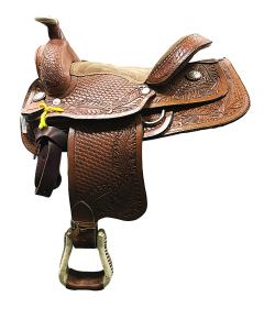 Consignment Western Buffalo Saddlery Roping 16" Saddle - 2C-W10104