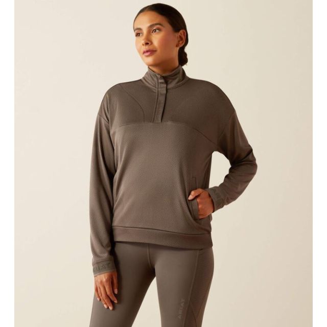 Ariat Women's Breathe 1/2 Zip Sweatshirt - 2 Colors Available