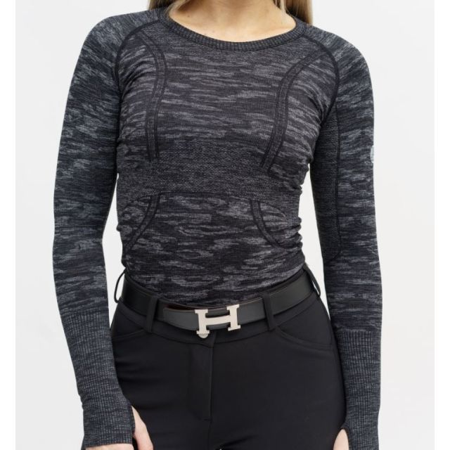 TKEQ Women's Kennedy Seamless Long Sleeve Shirt - 5 Colors Available