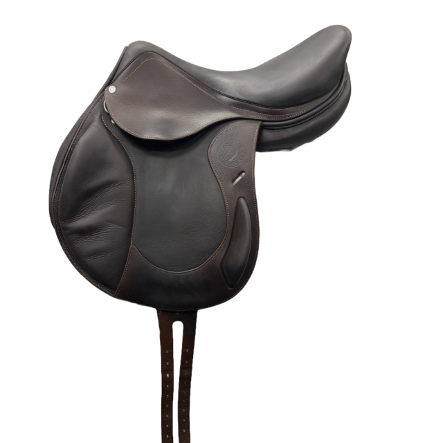 Consignment Close Contact Antares Signature Monoflap 17" Saddle - 2C-C21140