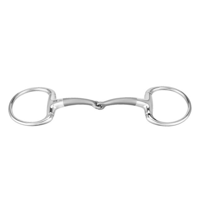 Herm Sprenger SATINOX Eggbutt Bit - Single Jointed 14MM