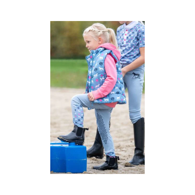 HKM Kids European Bria Vest in Smoky Blue - FINAL SALE