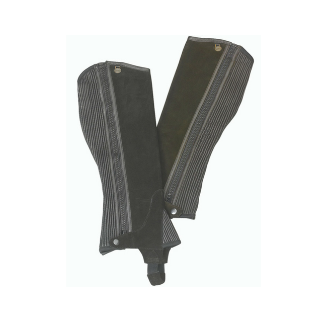 Ovation Suede Ribbed Half Chaps