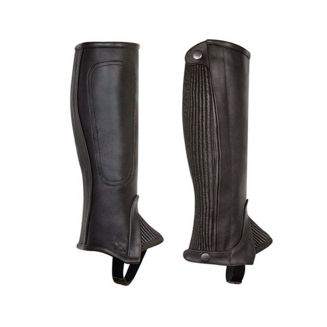 Professional Leather Half Chaps - Adult