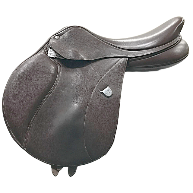 Consignment Close Contact Bates 17" Saddle - 2C-C21149