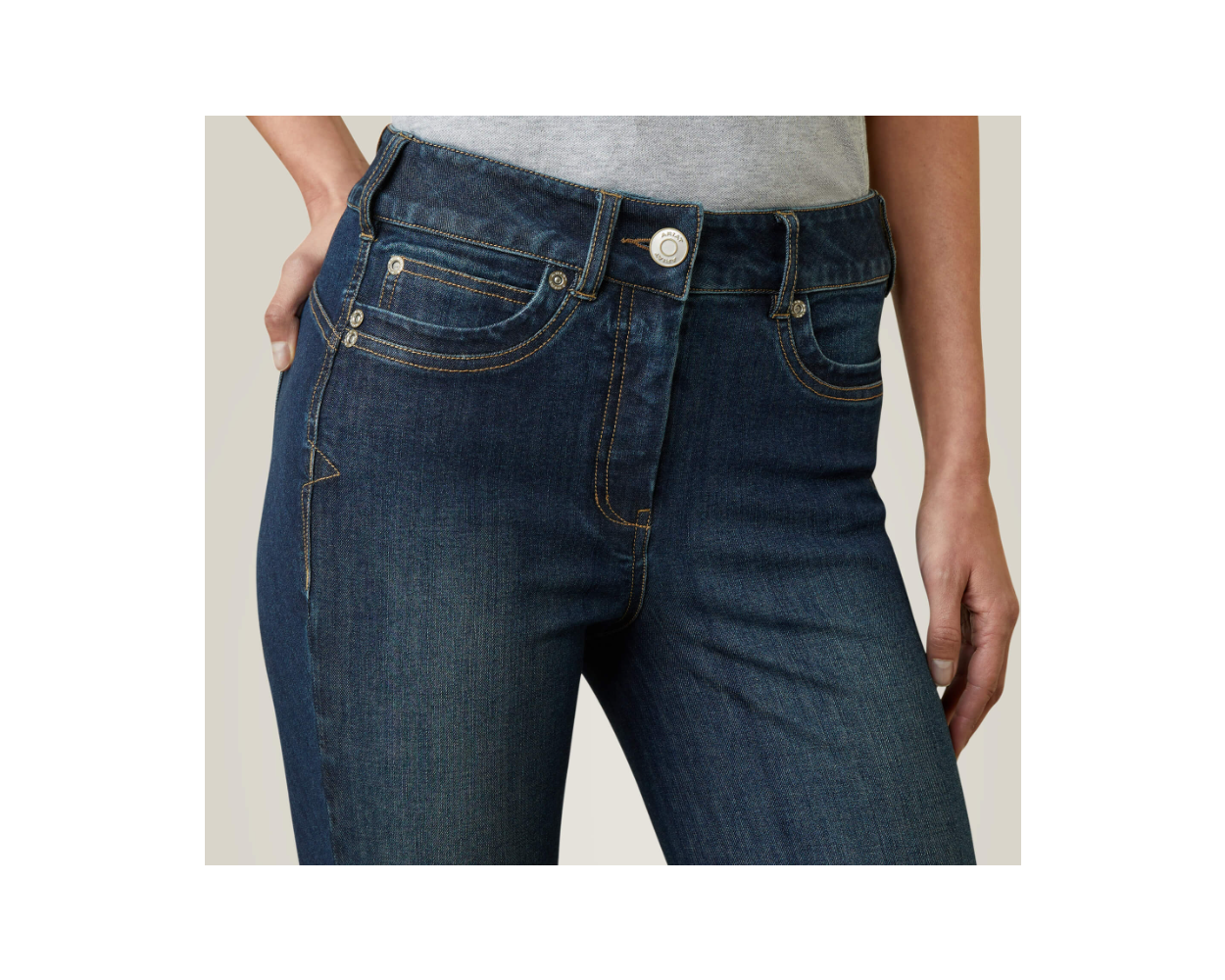 Ariat denim breeches on sale
