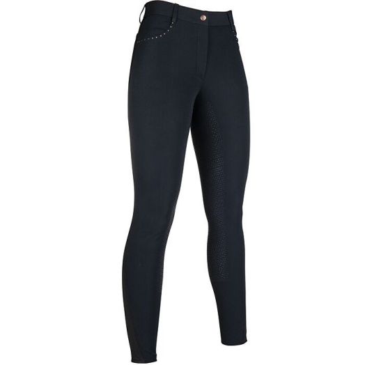 HKM Women's Rosegold Glamour Full Seat Breech