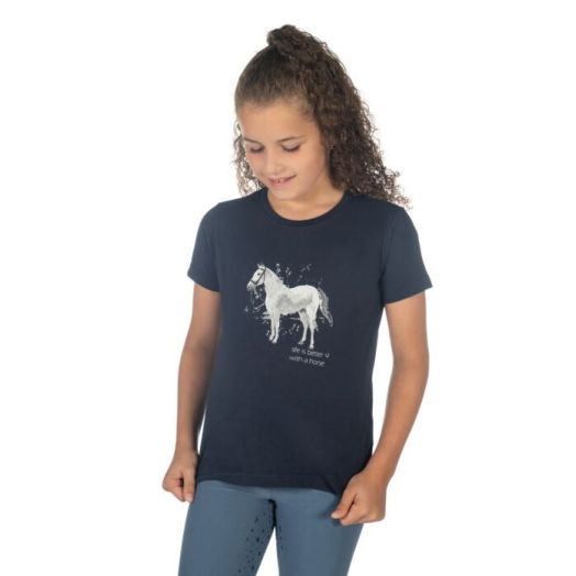 HKM Kids' Sparkle Horse T-Shirt - 2 Colors Available