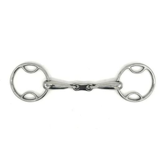 Jake Adams Hollow Mouth French Link Beval Bit