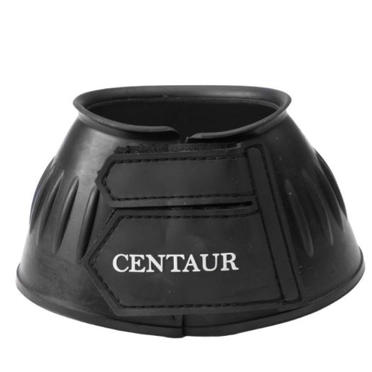 Centaur Heavy Duty Double Velcro Bell Boot - Black