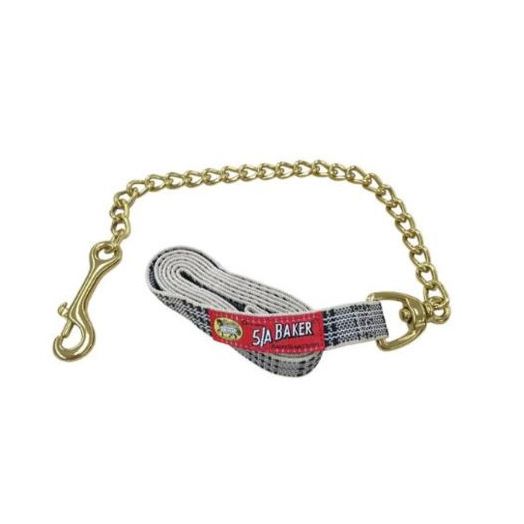 Baker 7' Lead Rope With Chain
