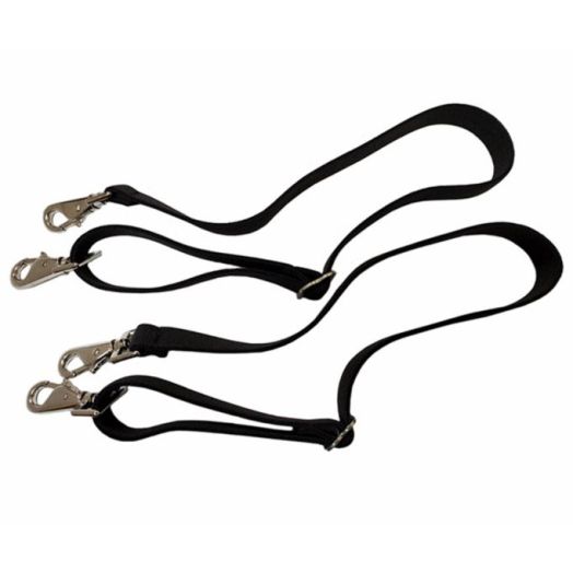 Baker Replacement Elastic Leg Straps - Pair