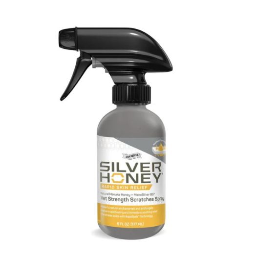 Absorbine Silver Honey Rapid Skin Relief Vet Strength Scratches Spray - 6 oz