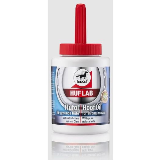 Leovet HoofLab Hoof Oil with Brush Applicator 500 mL