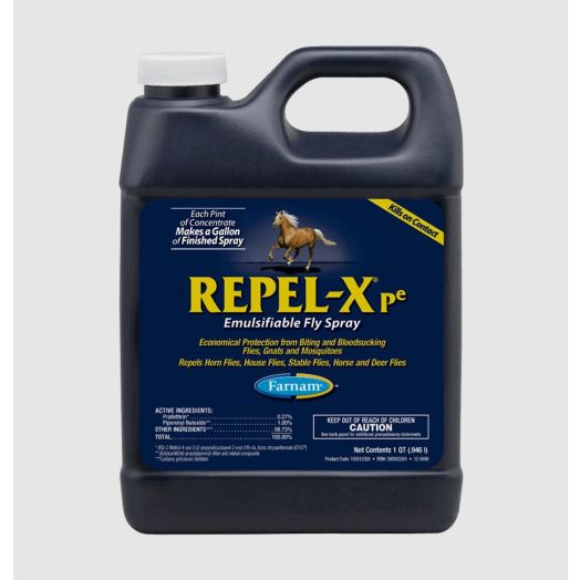 Farnam Repel-X pe Emulsifiable Fly Spray Concentrate Quart - 32 oz