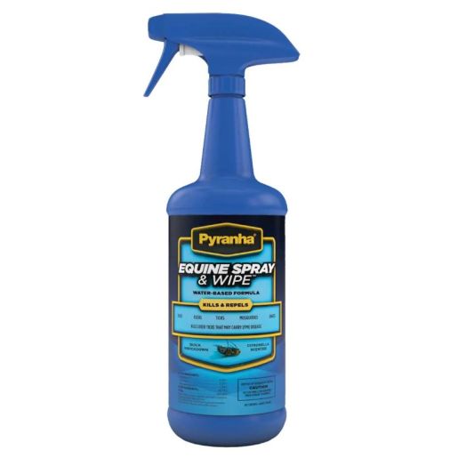 Pyranha Spray N Wipe Fly Spray Quart - 32 oz