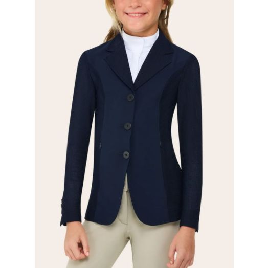 RJ Classics Girls' Harmony Jr Mesh Show Coat - Slim Fit - 3 Colors Available