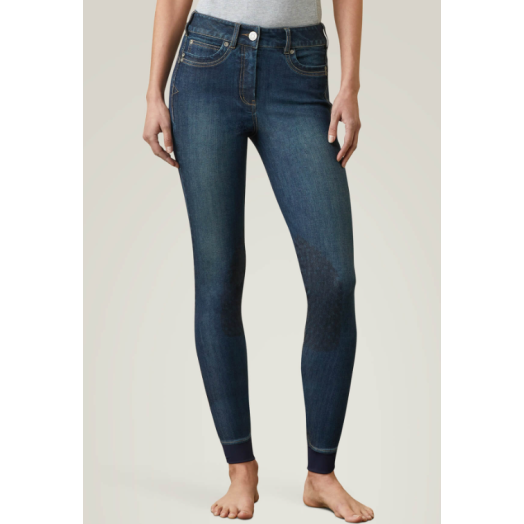 Ariat Halo Knee Patch Denim Breech