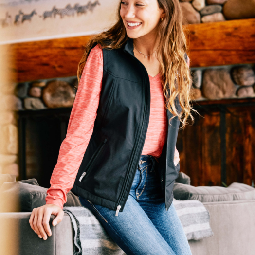 Ariat Womens New Team Softshell Vest