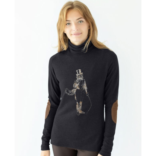 Chestnut Bay Rider Lounge Turtleneck