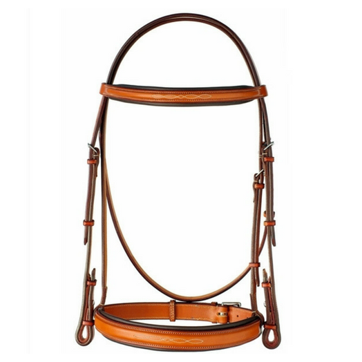 Edgewood Wide Raised & Padded Fancy Stitch Bridle