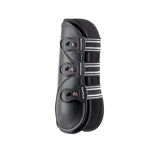 Equifit D-Teq Front Boot - ImpacTeq Liner - Black Ostrich