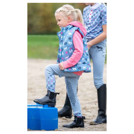 HKM Kids European Bria Vest in Smoky Blue