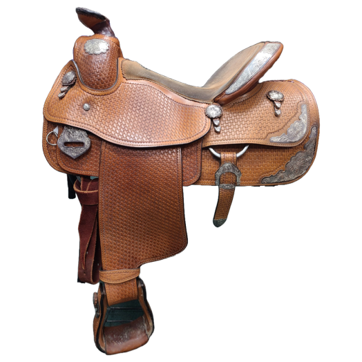 Consignment Western Love Dahl Show Pleasure 15.5" Saddle - 2C-W10096