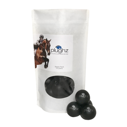 Plughz Equine Ear Plugs- 10 Pairs