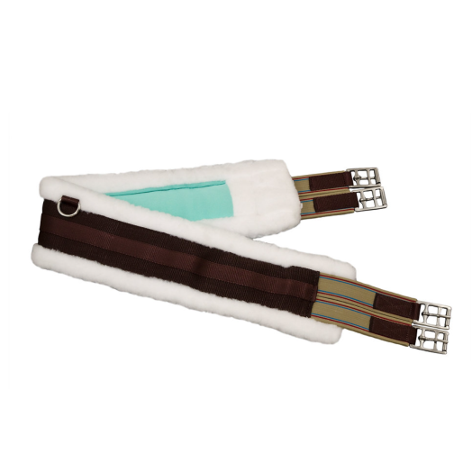 StayDry NanoSilver Brown Nylon Fleece Girth