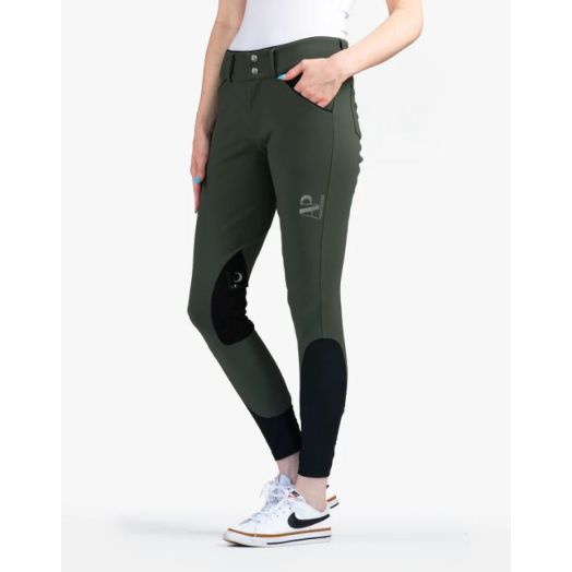 AP Hassinger Women's Sedgefield Knee Patch Front Zip Breech